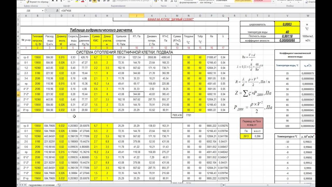 Расчет системы отопления. Таблицы гидравлика отопления. Гидравлическая таблица для подбора трубопроводов отопления. Таблица гидравлического расчета системы отопления. Таблица эксель для расчета гидравлики отопления.