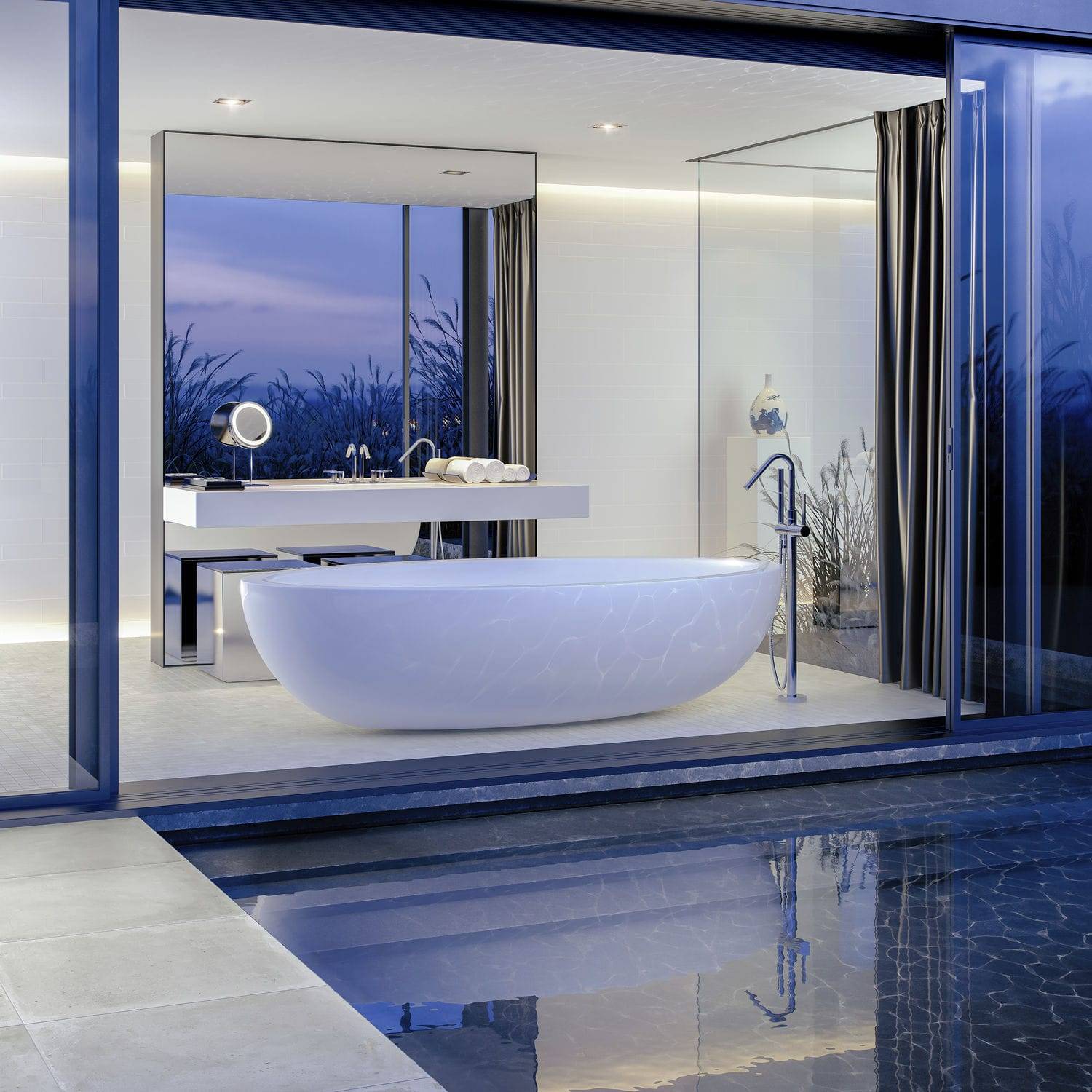 Самые дорогие ванны в мире: ёмкости из драгоценных и редких материалов