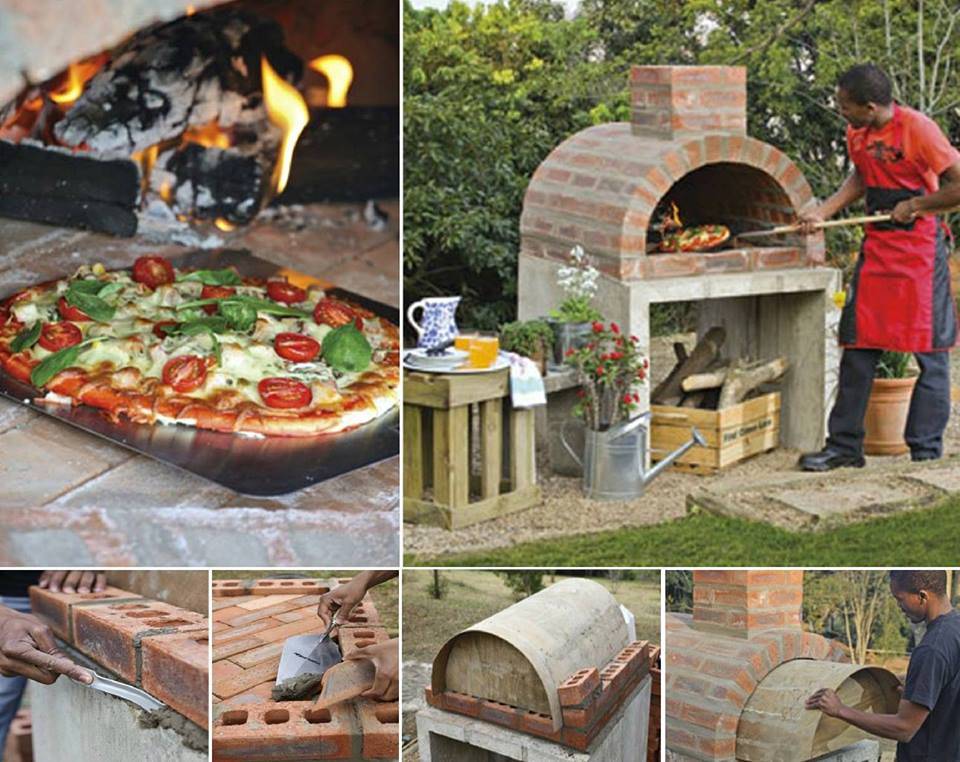 Строим помпейскую печь для пиццы своими руками: пошаговая инструкция