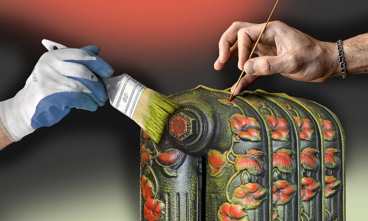 Краска для радиаторов, батарей, труб отопления: как красить своими руками?