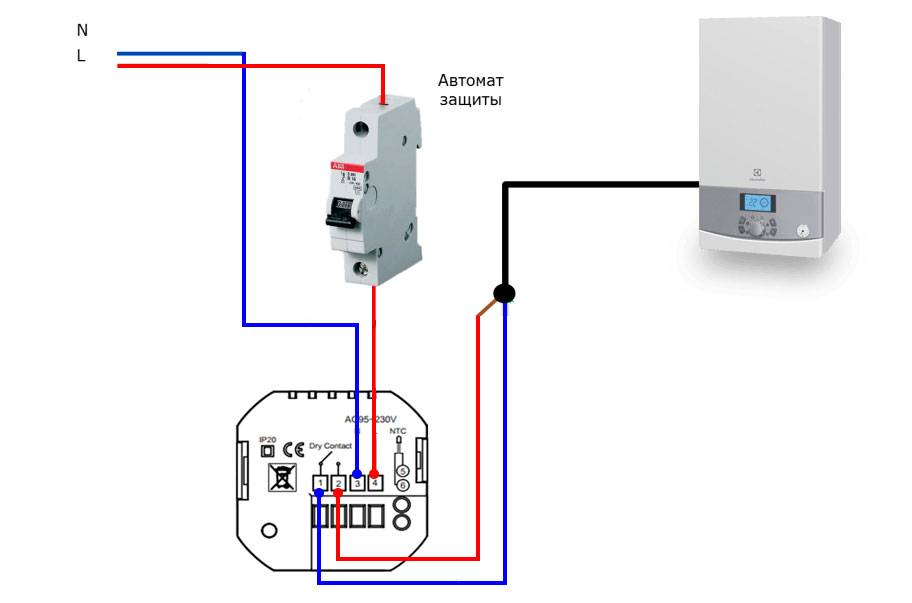Терморегуляторы для котлов отопления: разновидности и схемы подключения