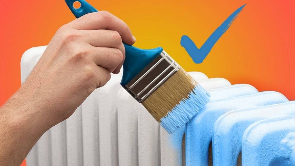 Как правильно покрасить батареи отопления