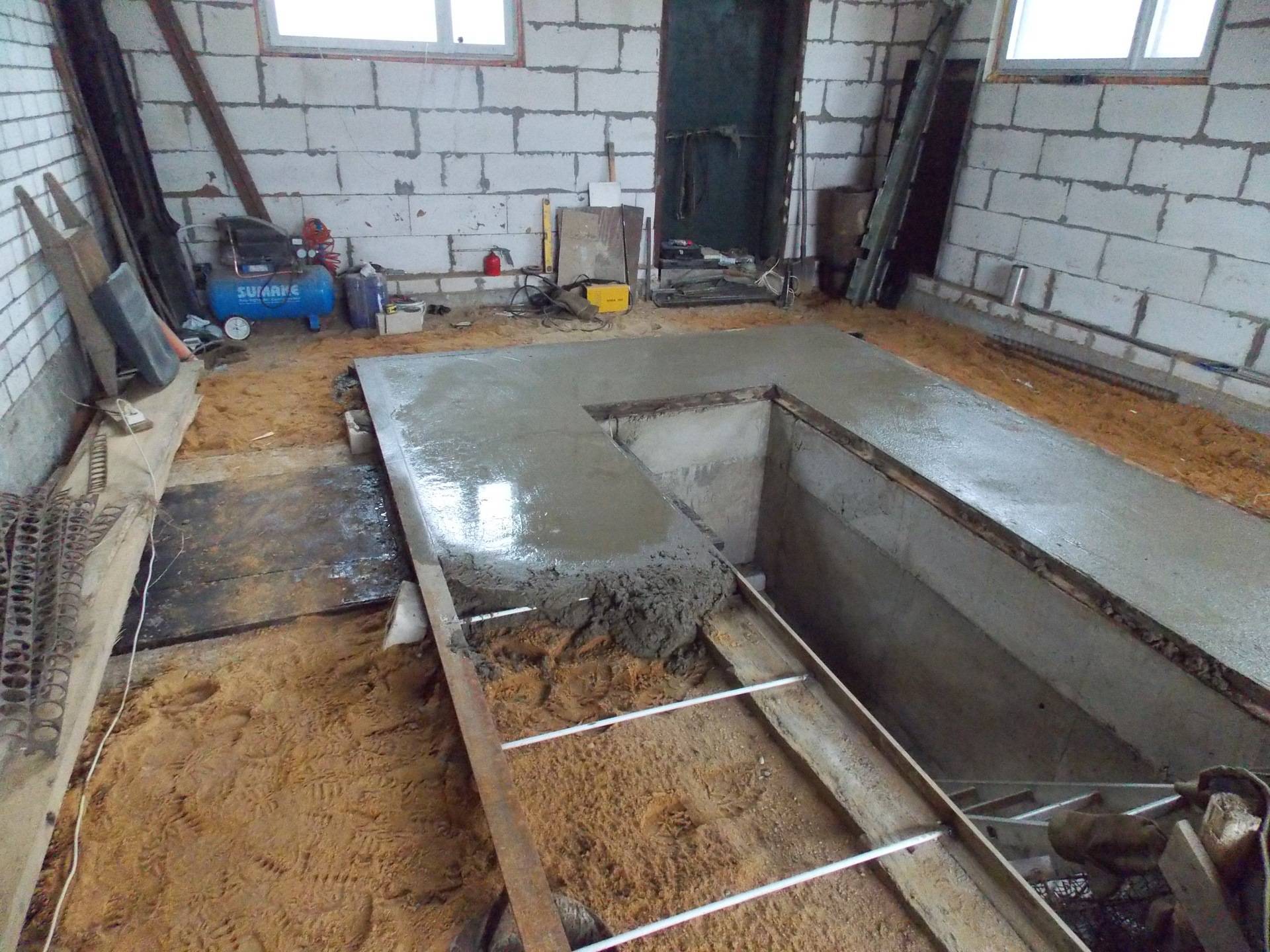 Как утеплить бетонный пол в гараже