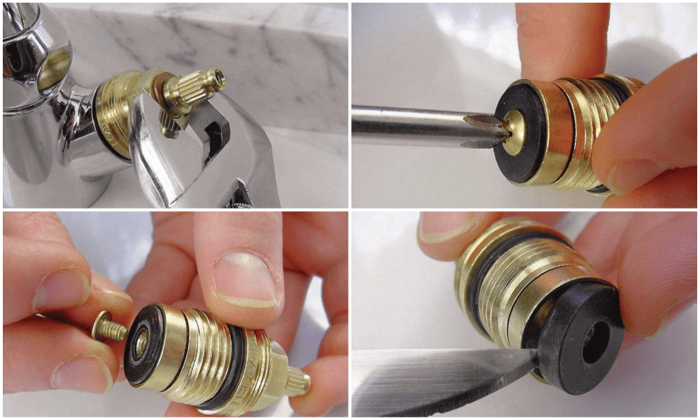 Как починить капающий кран в ванной, если протекает, устранить течь