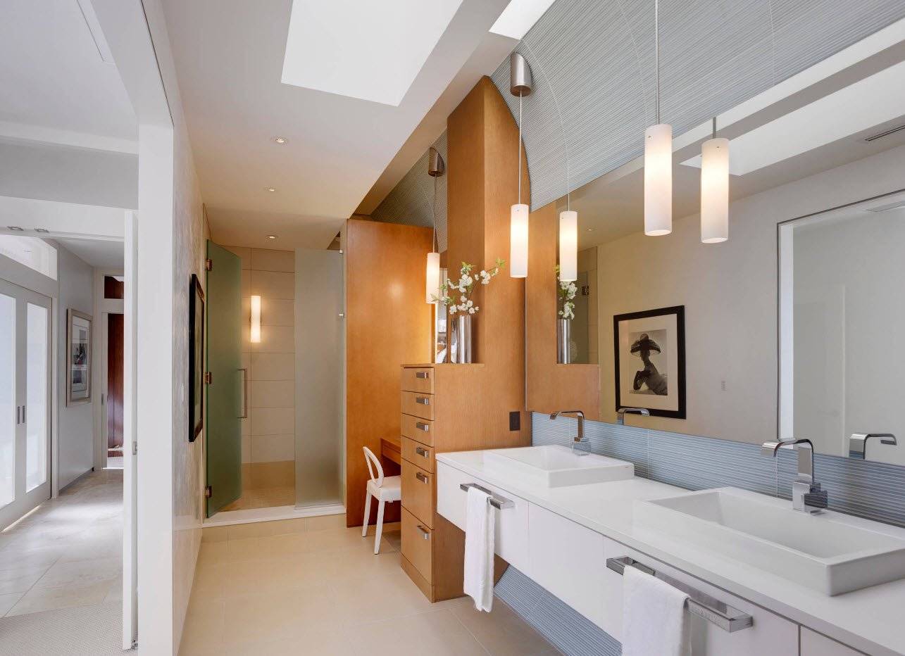 Грамотное освещение в ванной комнате – 5 основных принципов