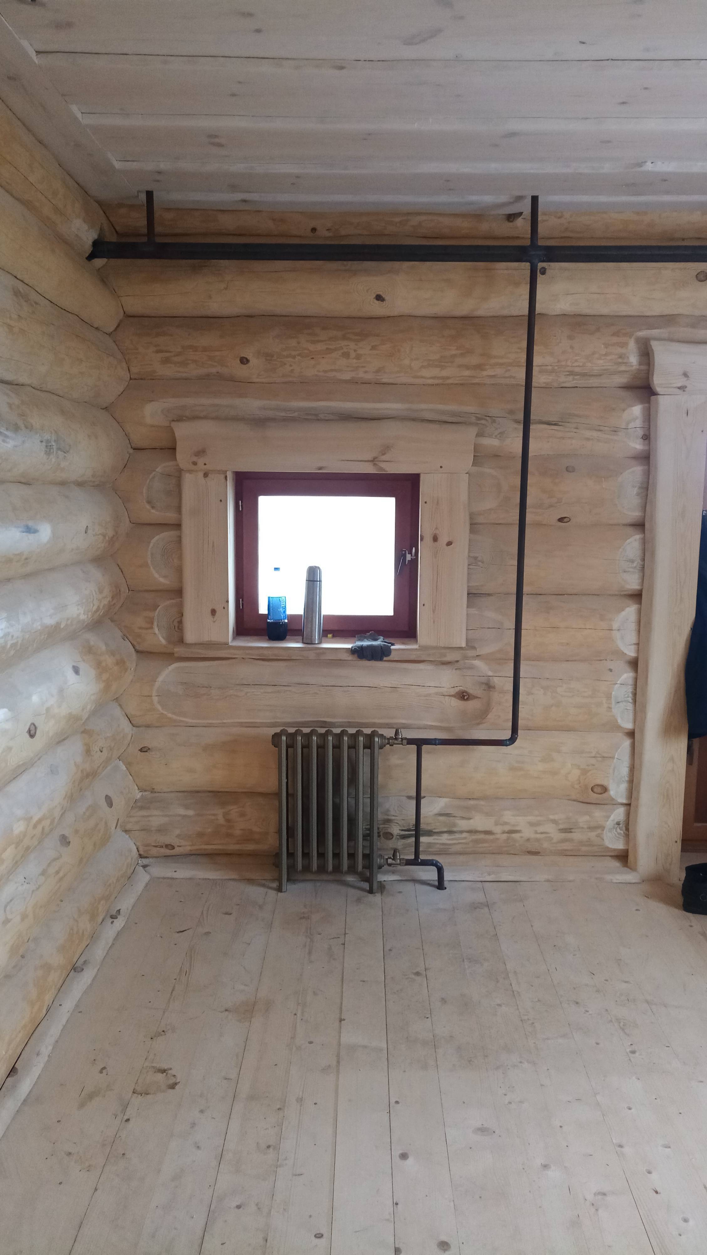 Водяное отопление в деревянном частном доме, на даче, схемы разводки