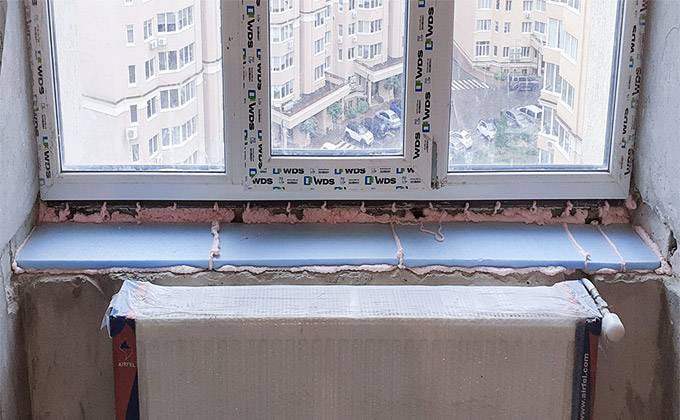 Как утеплить подоконник пластикового окна: утепление подоконника своими руками