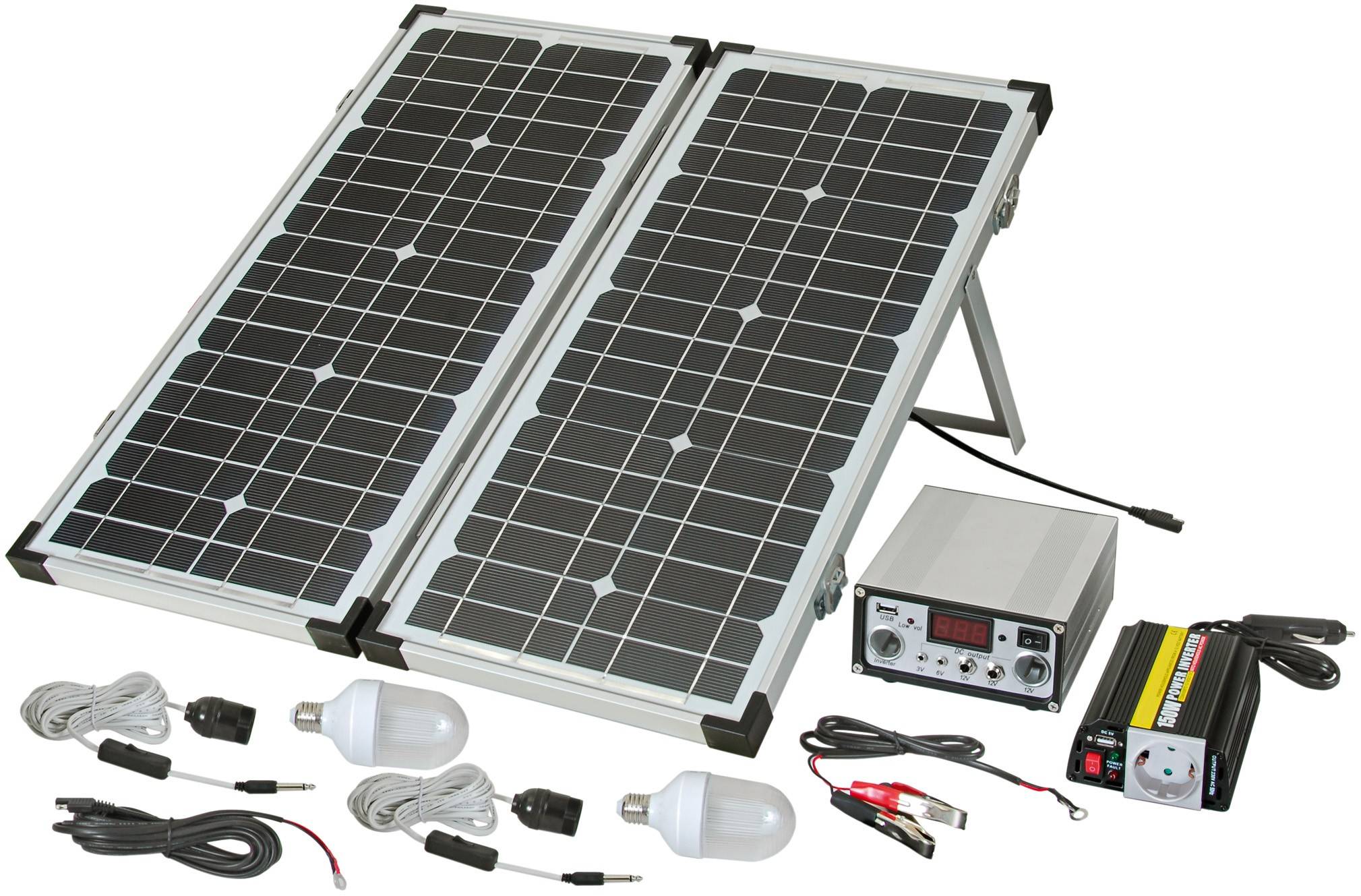 Комплект солнечной батареи для дачи: что выбрать? - led свет