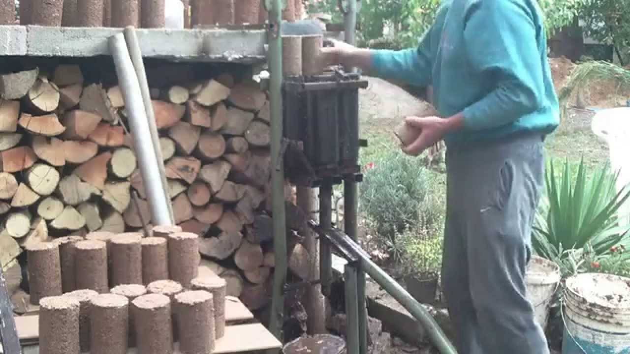 Топливный брикет своими руками - пресс для брикета и как их изготовить своими руками