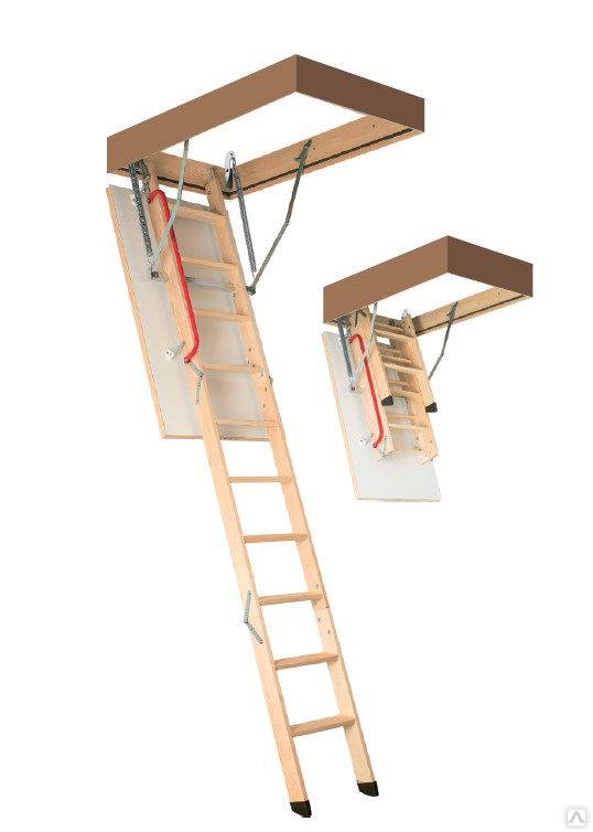 Чердачная лестница с люком — особенности выбора и нюансы монтажа