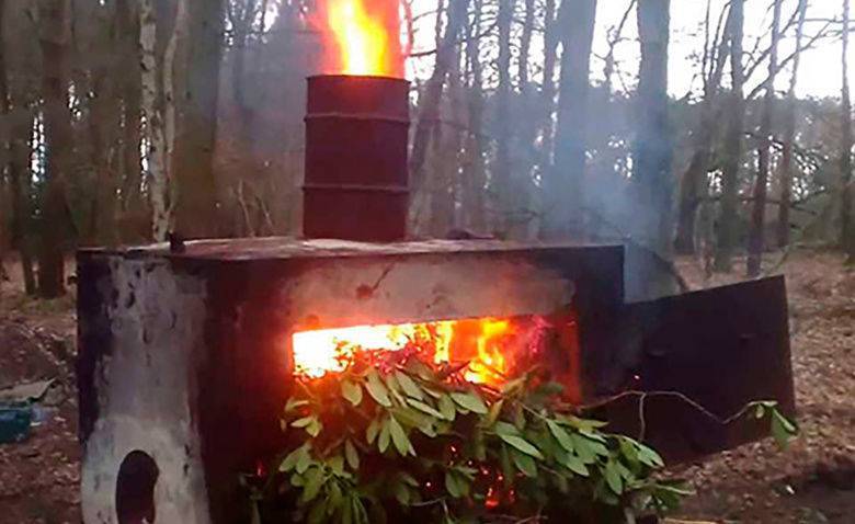 Делаем печь для сжигания мусора своими руками – 2 варианта постройки