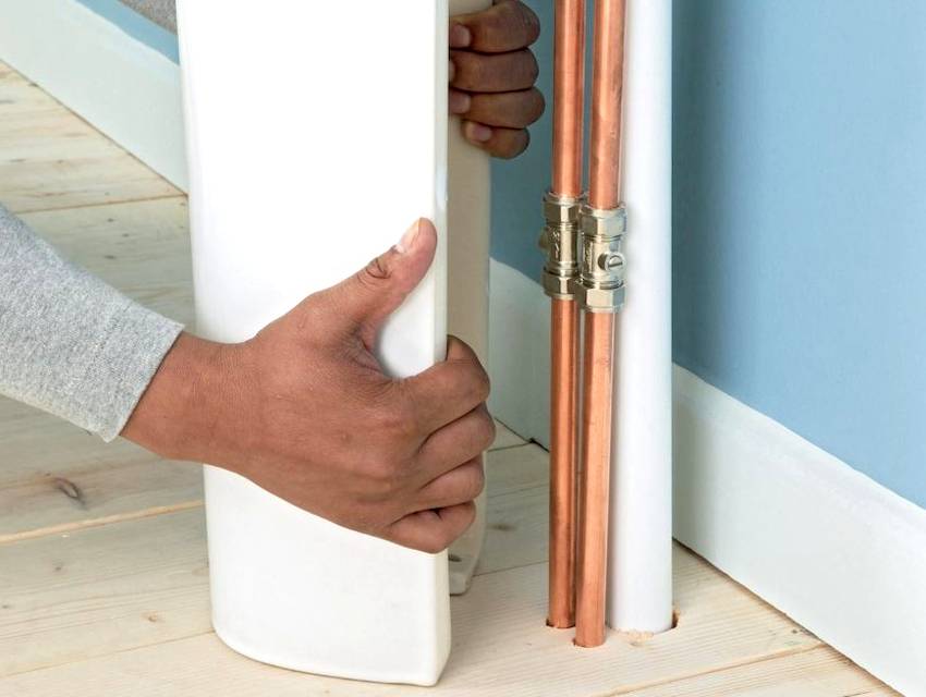 Как задекорировать трубу отопления в комнате своими руками: возможные решения и необходимые материалы