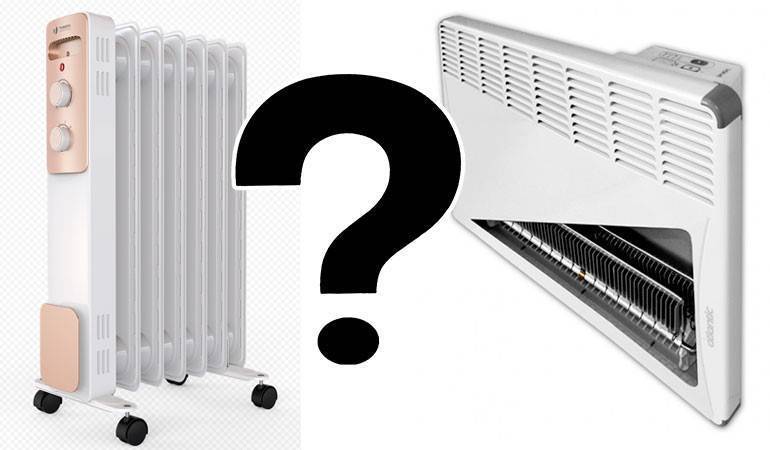 Что лучше выбрать конвектор или тепловентилятор?