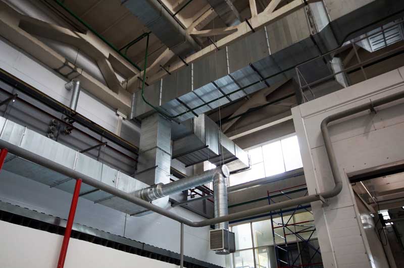 Отопление производственных помещений. воздушное отопление производственного помещения