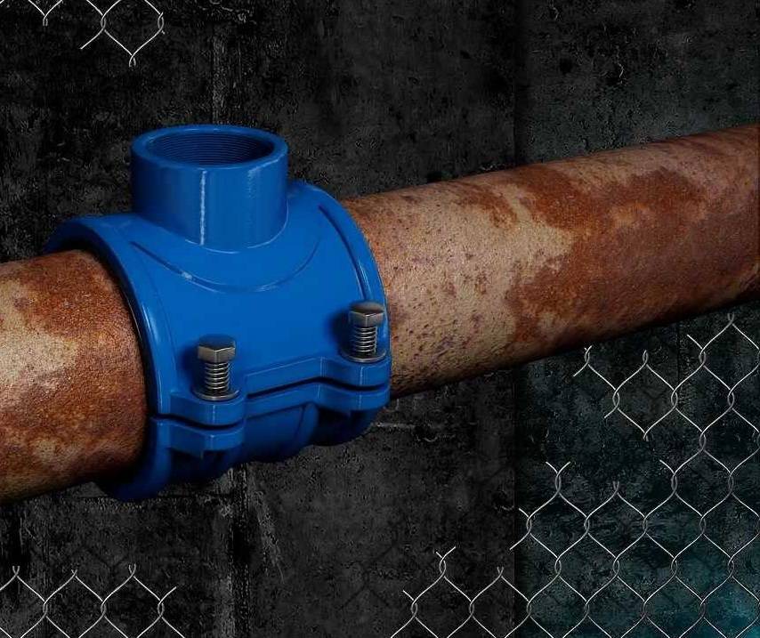 Как врезаться в водопроводную трубу без сварки?