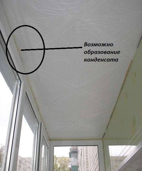 Конденсат на балконе: как избавиться от конденсата на балконе
