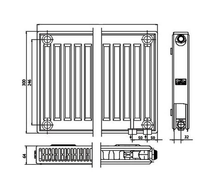 Мы предлагаем вашему вниманию качественные панельные радиаторы kermi