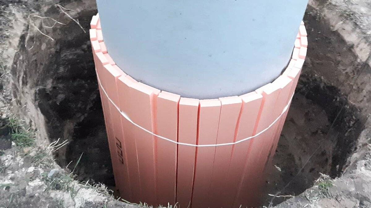 Утепление колодца из бетонных колец на зиму своими руками: обзор лучших способов