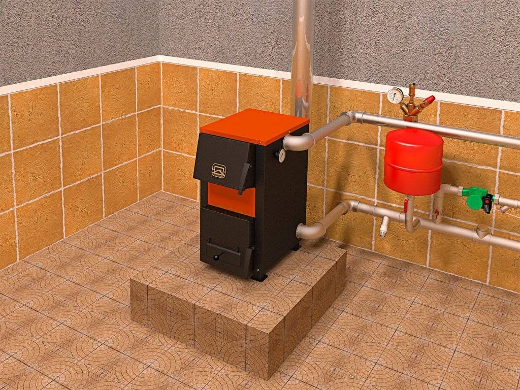 Котел для отопления дома комбинированный дрова-электричество