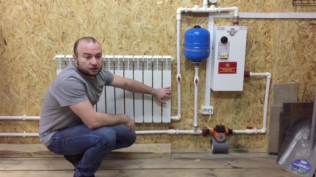 Отопление электрическое: схема отопления в частном доме с котлом и расход на 100 м2