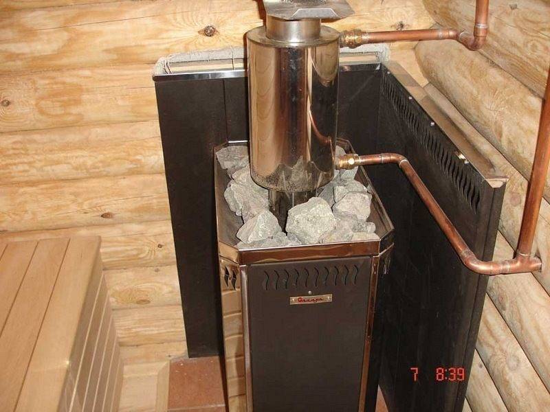 Теплообменник в банную печь для воды: печь для бани для отопления, установка бака для горячей воды, схема подключения печки, принцип работы