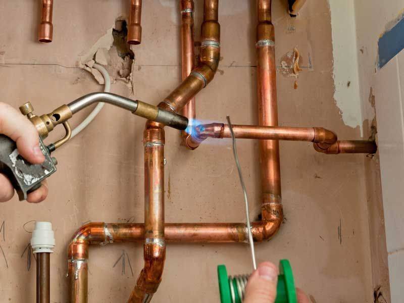 Монтаж медных труб: отопление и водопровод своими руками, установка в квартире, как соединить медный трубопровод, обжим и пайка труб из меди