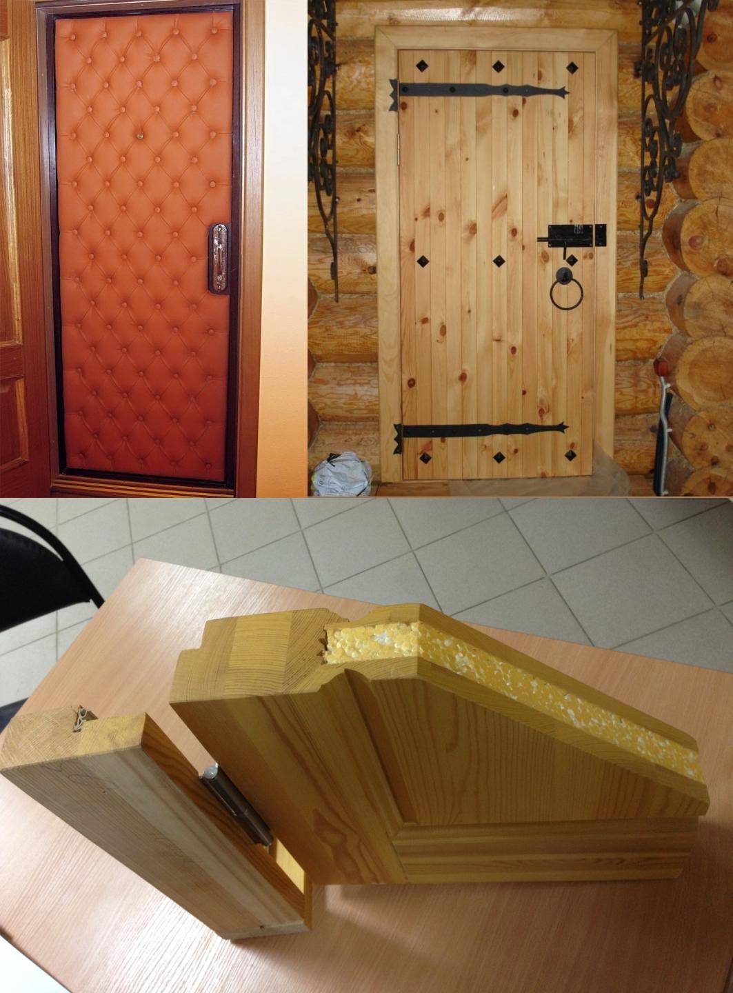 Утепляем деревянную дверь: секреты профессионалов