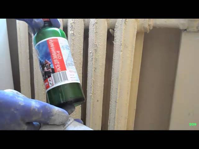 Как покрасить батарею отопления своими руками: выбор краски, расчет площади чугунных радиаторов (видео)