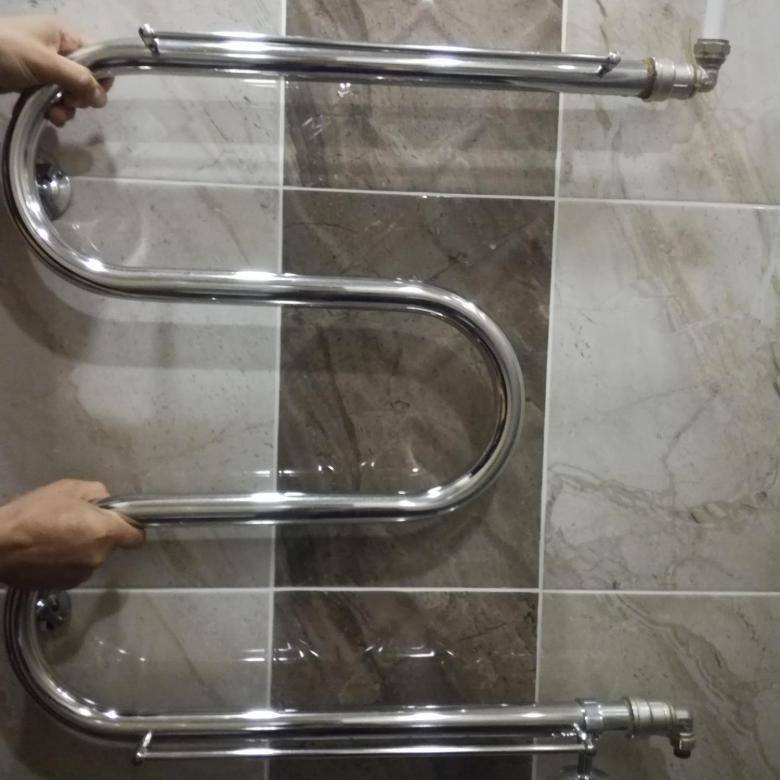 Топ лучших водяных полотенцесушителей из нержавеющей стали для ванной комнаты