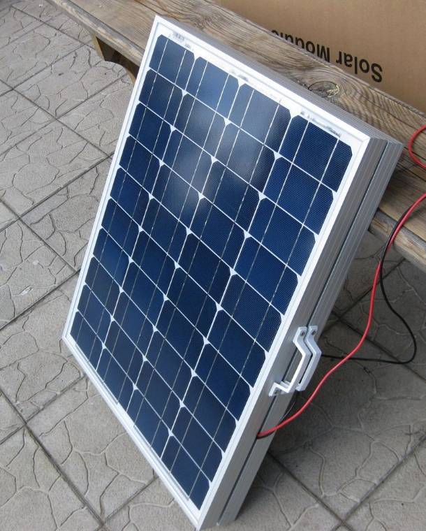 Портативная солнечная электростанция своими руками