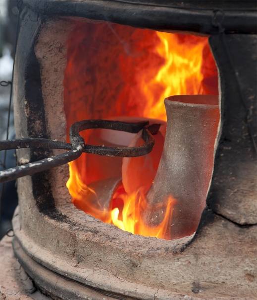 Печь для обжига глины в домашних условиях