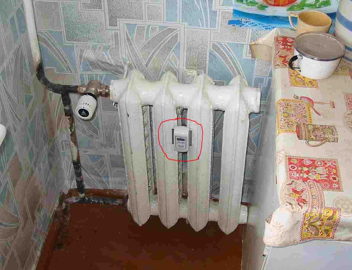 Счетчики на батареи отопления в квартире: монтаж приборов учета тепла
