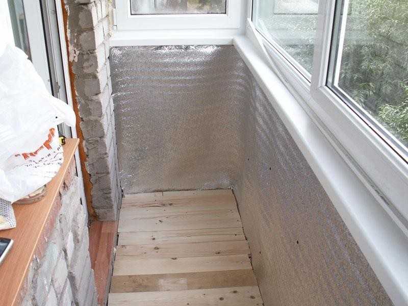 Утепление балкона и лоджии пеноплексом своими руками - пошаговая инструкция, фото