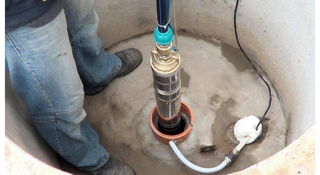 Монтаж глубинного насоса в скважину: особенности установки и замены оборудования