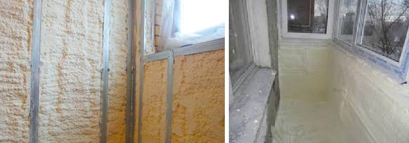 Утепление пенополиуретаном своими руками: плюсы и минусы для стен и крыши балкона (фото, видео)