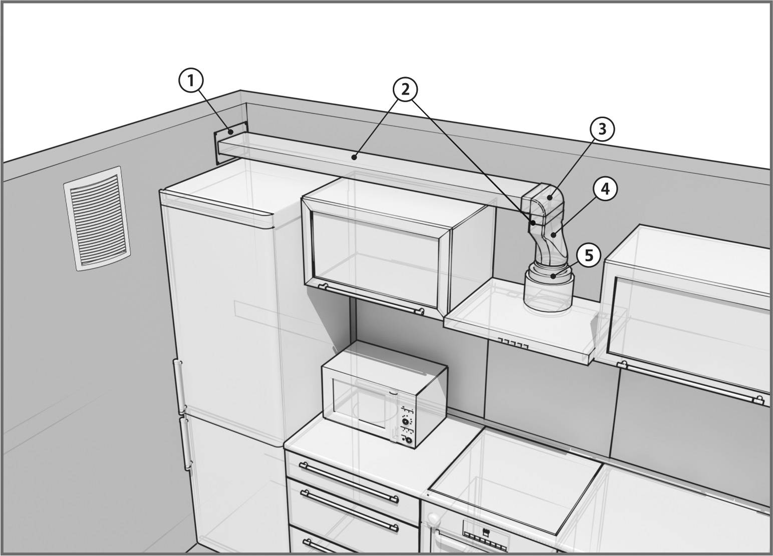 Вытяжная вентиляция: принцип работы, места установки (монтажа)