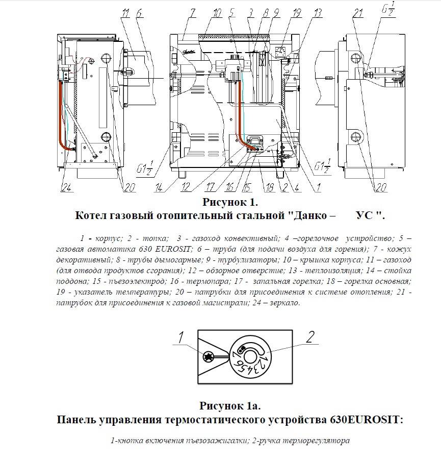 Как включить и разжечь газовые котлы моделей Данко и Конорд