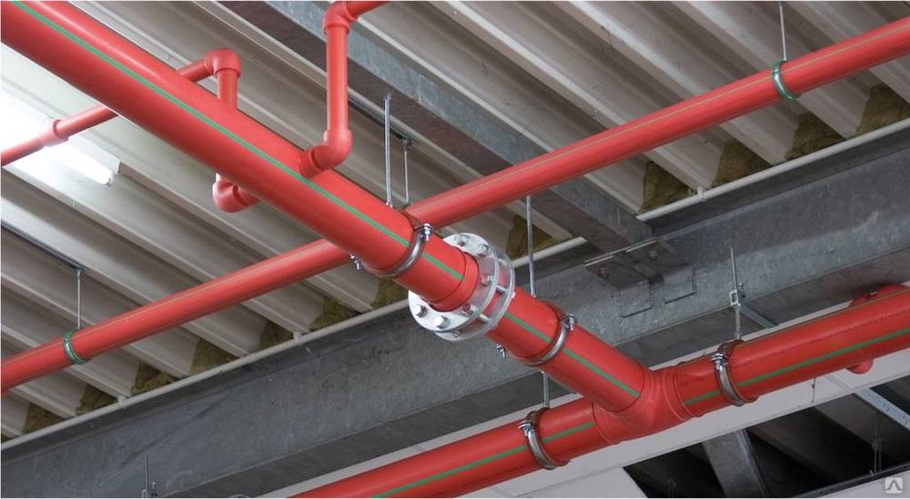 Полипропиленовая труба для пожарного водопровода - особенности применения